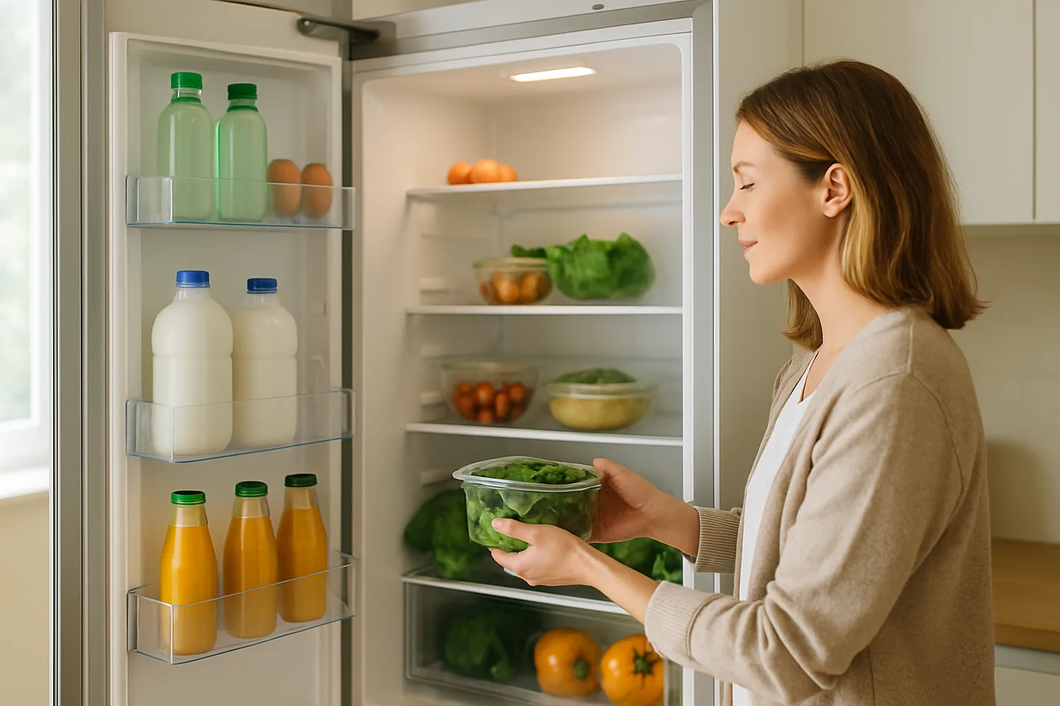 Kuehlschrank richtig befüllen und Energie sparen